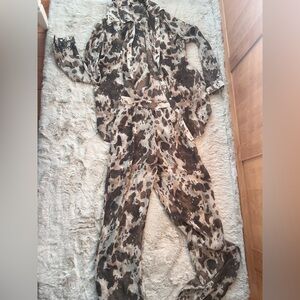 Pretty little thing sheer pants and top